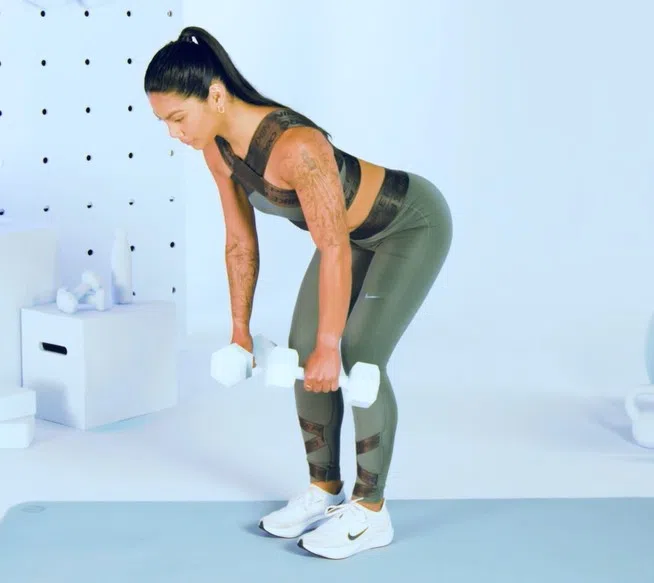 Bent-over row